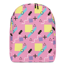 Memphis Colorful Pattern 04 Minimalist Backpack