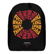 F**ck What They Think Color Minimalist Backpack
