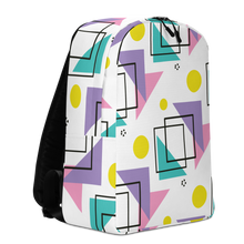 Memphis Colorful Pattern 02 Minimalist Backpack