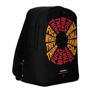F**ck What They Think Color Minimalist Backpack