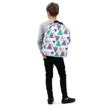 Memphis Colorful Pattern 03 Minimalist Backpack