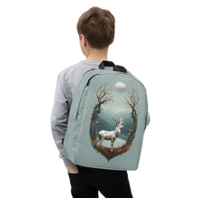 Deer By The Lake Minimalist Backpack