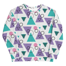 Memphis Colorful Pattern 03 All-Over Print Unisex Sweatshirt