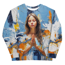 Pray & Forgive Oil Painting Unisex Sweatshirt