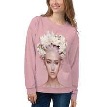 Pink Female Art Unisex Sweatshirt