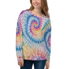 Tie Dye Colorful Unisex Sweatshirt