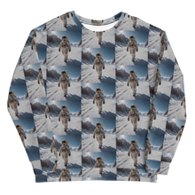 Astronaut Snow Unisex Sweatshirt