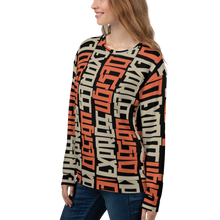 Design Express Typography Pattern All-Over Print Unisex Sweatshirt