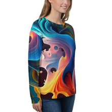 Colorful Swirl Background Unisex Sweatshirt