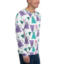 Memphis Colorful Pattern 03 All-Over Print Unisex Sweatshirt