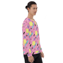 Memphis Colorful Pattern 04 All-Over Print Unisex Sweatshirt