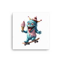 Ice Cream Monster Canvas Print