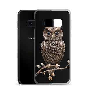 Owl Copper Art Samsung Case