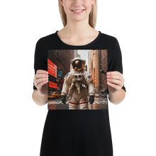 Astronout in the City Poster Print