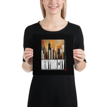 NYC Landscape Painting Poster Print Art