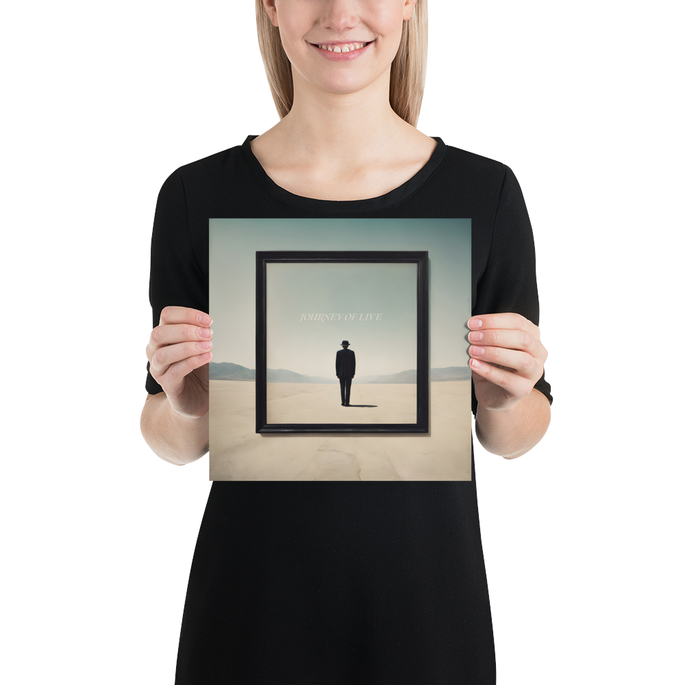 Journey of Live Poster Print Art