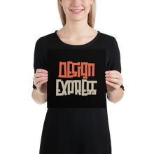 Design Express Typography Poster Print Art