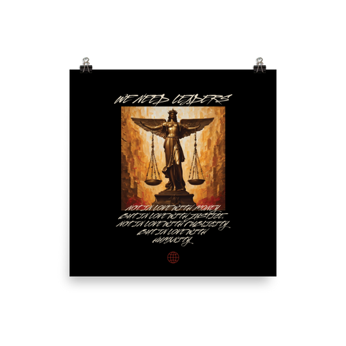 Follow the Leaders Poster Print Art