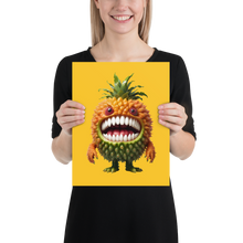 Pineapple Monster Poster Print Art