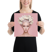 Pink Female Art Poster Print