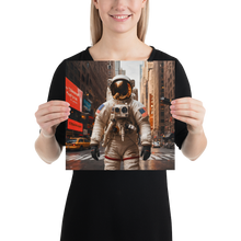 Astronout in the City Poster Print