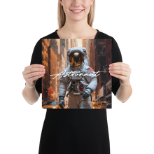 Astronaut Urban Poster Print