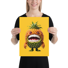 Pineapple Monster Poster Print Art