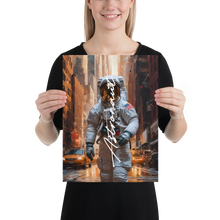 Astronaut Urban Poster Print