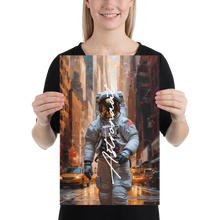 Astronaut Urban Poster Print