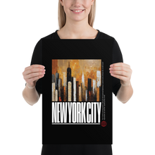 NYC Landscape Painting Poster Print Art