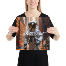 Astronaut Urban Poster Print