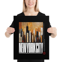 NYC Landscape Painting Poster Print Art