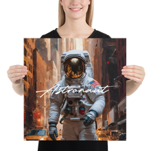 Astronaut Urban Poster Print