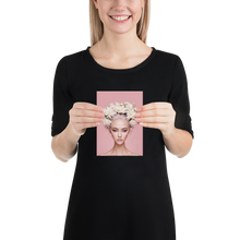 Pink Female Art Poster Print