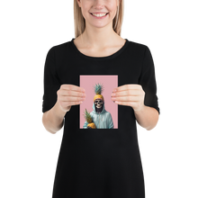 Skull Pineapple Poster Print