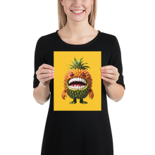 Pineapple Monster Poster Print Art