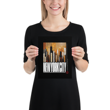 NYC Landscape Painting Poster Print Art