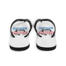 Oxygen is Overrated Potrait Flip Flops