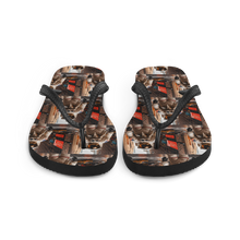 Astronout in the City Flip Flops