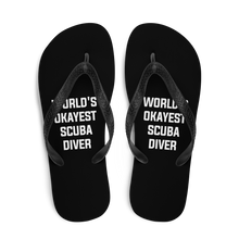 World's Okayest Scuba Diver Flip Flops