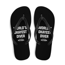 World's Okayest Diver Flip Flops