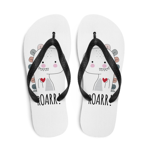 Cute Roarr! Flip Flops