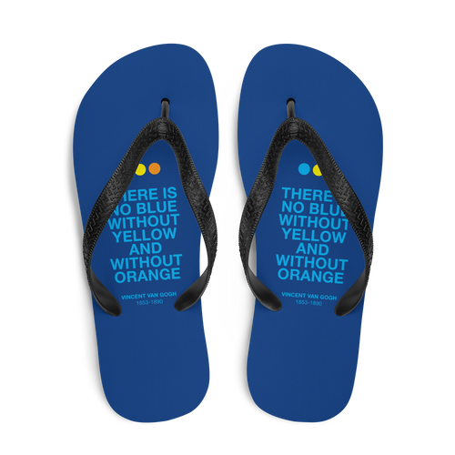 There is No Blue Flip Flops