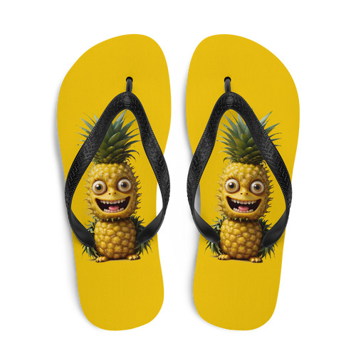 Unforgotable Funny Pineapple Flip-Flops