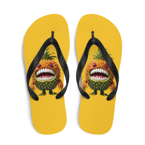 Pineapple Monster Flip-Flops