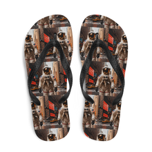 Astronout in the City Flip Flops