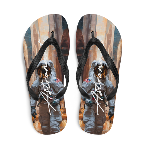 Astronaut Urban Flip Flops