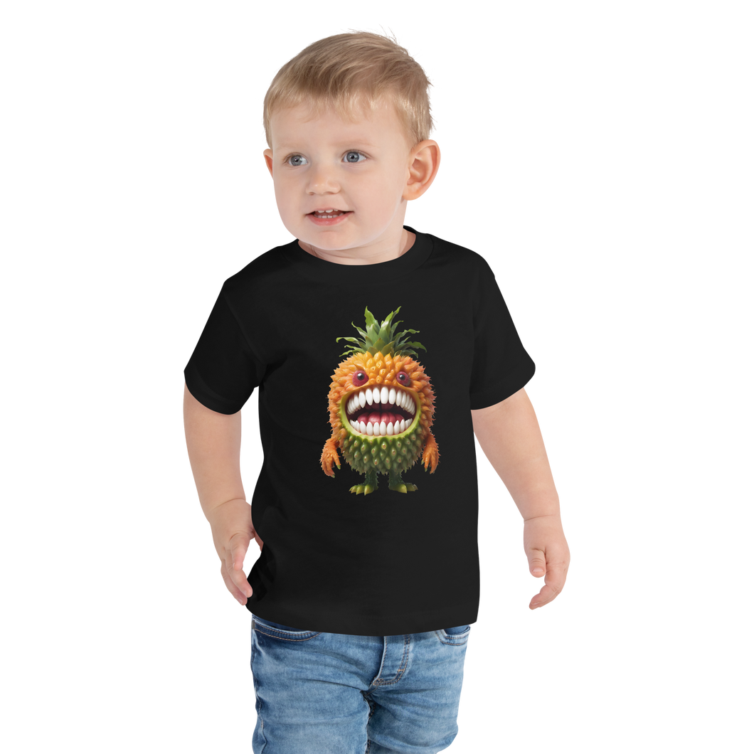 Pineapple Monster Toddler Short Sleeve Tee