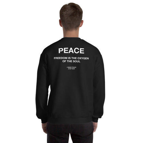 Freedom is the oxygen of the soul Unisex Sweatshirt