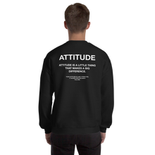 Black / S Attitude Unisex Sweatshirt by Design Express